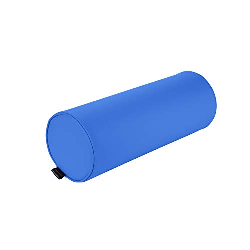 Pader Medi Tech Nacken- und Knierolle aus Polyetherschaumstoff I Lagerungsrolle mit Kunstlederbezug und Kedernähten I 50 x 18 cm I in 20 Farben verfügbar (Eisblau) von pader medi.tech
