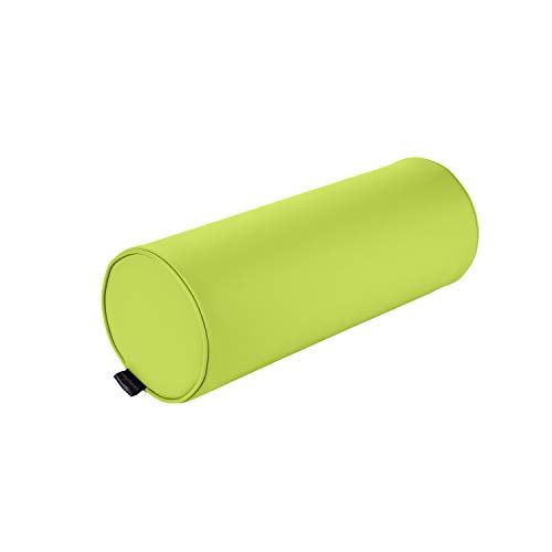 Pader Medi Tech Nacken- und Knierolle aus Polyetherschaumstoff I Lagerungsrolle mit Kunstlederbezug und Kedernähten I 50 x 18 cm I in 20 Farben verfügbar (Grasgrün) von pader medi.tech