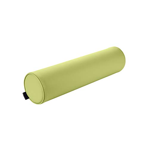 Pader Medi Tech Nacken- und Knierolle aus Polyetherschaumstoff I Lagerungsrolle mit Kunstlederbezug und Kedernähten I 60 x 15 cm I in 20 Farben verfügbar (Lindgrün) von pader medi.tech