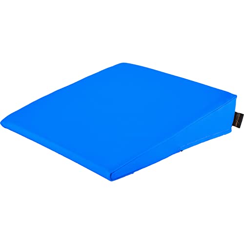 pader medi.tech Keilkissen 40x40x10/2 cm - Orthopädischer Lagerungskeil mit hochwertigem Kunstlederbezug I Eisblau pader medi.tech Keilkissen 40x40x10/2 cm - Orthopädischer Lagerungskeil mit hochwertigem Kunstlederbezug I Eisblau von pader medi.tech