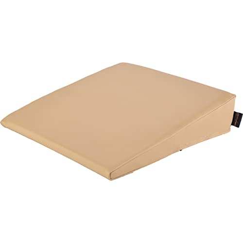 pader medi.tech Keilkissen 40x40x10/2 cm - Orthopädischer Lagerungskeil mit hochwertigem Kunstlederbezug I Elfenbein pader medi.tech Keilkissen 40x40x10/2 cm - Orthopädischer Lagerungskeil mit hochwertigem Kunstlederbezug I Elfenbein von pader medi.tech