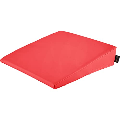 pader medi.tech Keilkissen 40x40x10/2 cm - Orthopädischer Lagerungskeil mit hochwertigem Kunstlederbezug I Kirsch pader medi.tech Keilkissen 40x40x10/2 cm - Orthopädischer Lagerungskeil mit hochwertigem Kunstlederbezug I Kirsch von pader medi.tech