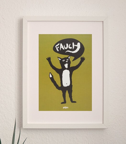 päfjes Ferdinand Fauch Katze - Poster A4 von päfjes