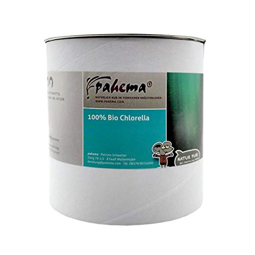pahema Bio Chlorella gemahlen - für Hunde und Katzen - 100% Natur (100 g) von pahema