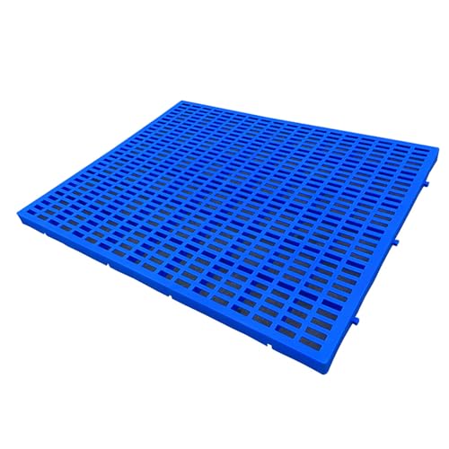 Atmungsaktive Kunststoffpalette, Plastic Pallets Atmungsaktive Gitterboden-Belüftungspalette für Gehwege, Terrassenschutz und Drainagematten(100x60x4cm/39"x24"x1.5") von paiye