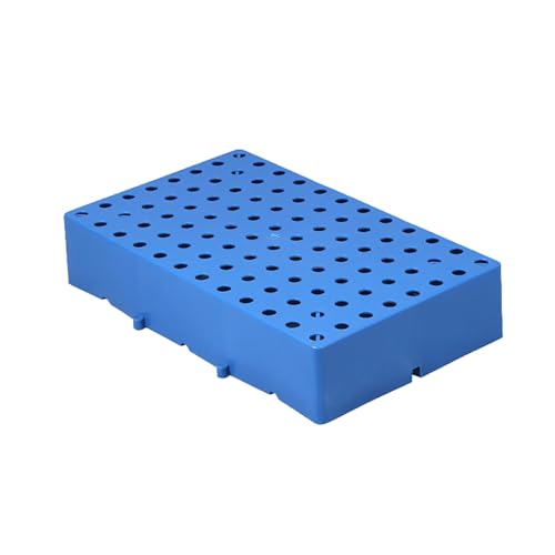 Kunststoffpalette für Kellerlagerung, Plastic Pallets Wasserdichte, Atmungsaktive Gitterboden Palette für Schrank, Garten, Supermarkt, Warenlagerung(50x30x10cm) von paiye