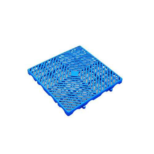 Kunststoffpaletten für Kellerlagerung, Atmungsaktive Gitterboden-Belüftungspalette, Leichtpalette, Stapelbare Bodenpaletten, für Garagen, Supermärkte und Keller(30x30x3cm/12x12x1.2in) von paiye