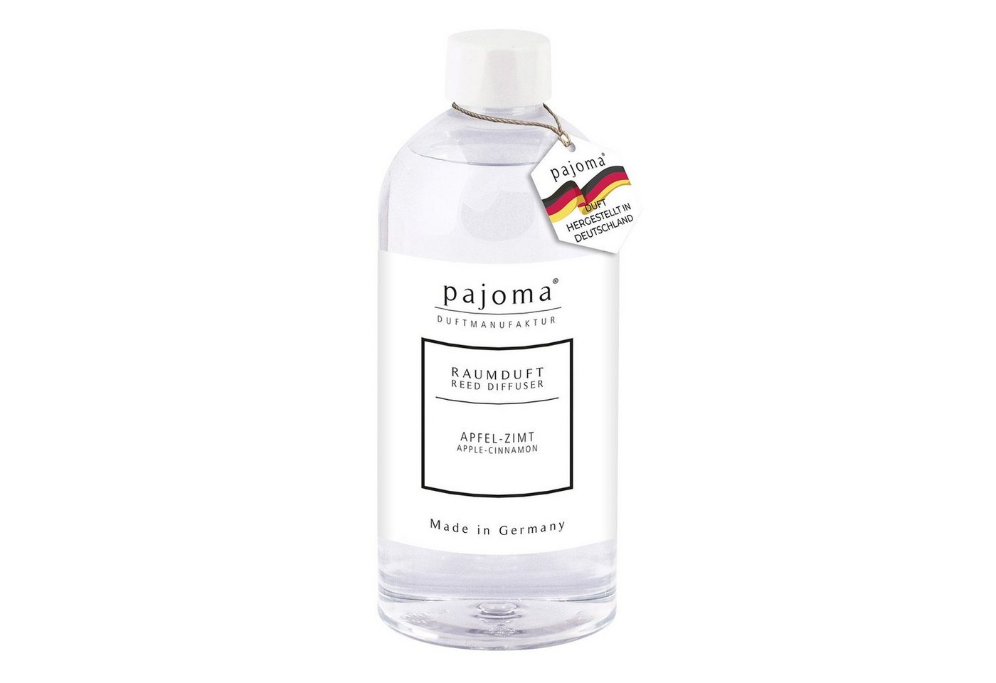 pajoma® Raumduft-Nachfüllflasche Apfel-Zimt, 500 ml, Nachfüller für Raumduft-Behälter von pajoma®