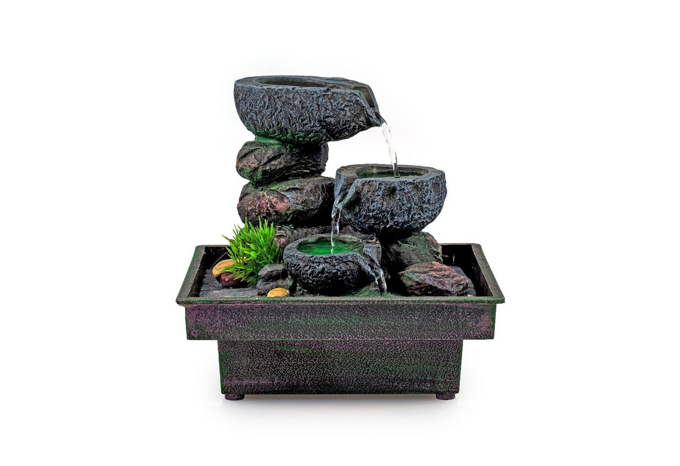 pajoma® Zimmerbrunnen Floating Stones aus Polyresin, Höhe 20 cm von pajoma®