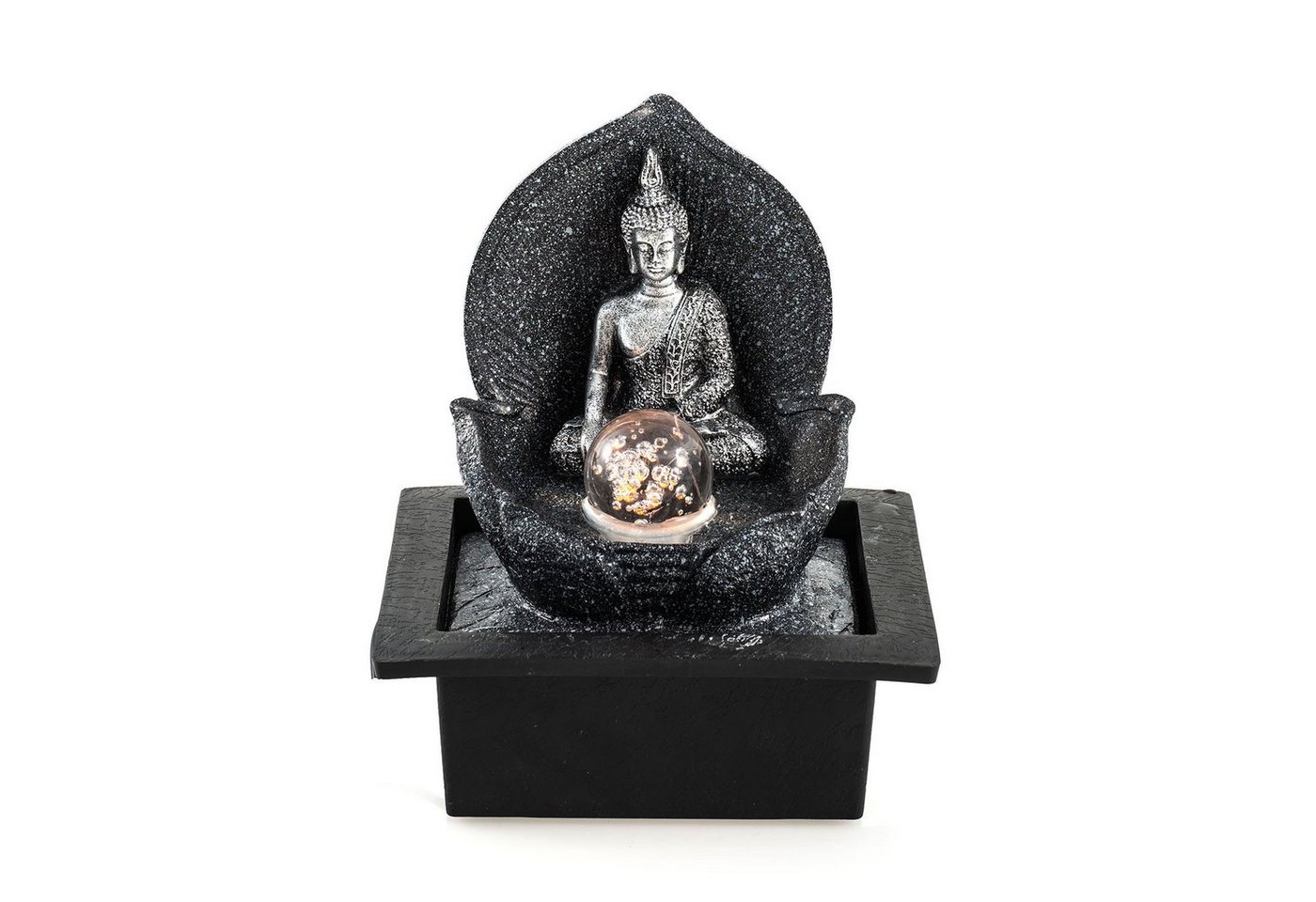 pajoma® Zimmerbrunnen Silver Buddha, Höhe 26 cm von pajoma®