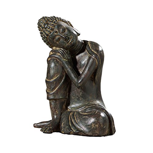 Buddhafigur schlafend, Höhe 13 cm von pajoma