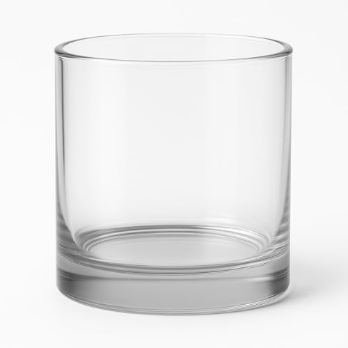 Kerzenhalter aus Glas Average | für Votivkerzen, Teelichter & Tischdeko | H 10 x Ø 10 cm – Elegantes Design für Hochzeit, Party & Wohnzimmer - pajoma® (1) von pajoma