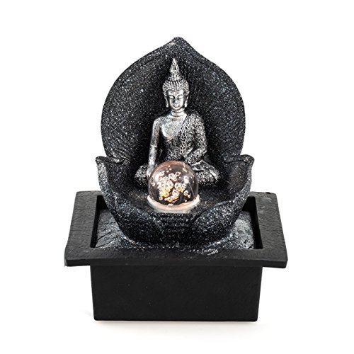 Zimmerbrunnen Silver Buddha von pajoma