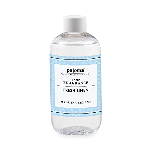 pajoma® Nachfüllflasche für Katalytische Duftlampe 250 ml, Fresh Linen | Raumduft Nachfüller - intensiver und hochwertiger Duft in Premium Qualität von pajoma