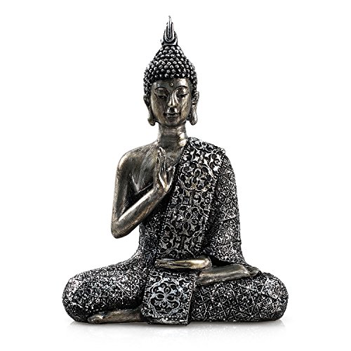 pajoma Deko Buddha "Paduma" sitzend, Gr. S, H 20,5 cm von pajoma