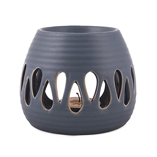pajoma Keramik Duftlampe ''Simple'' in blau, Höhe 8 cm von pajoma