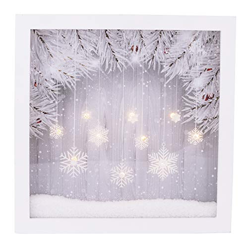 pajoma LED Wanddekoration Winter Feelings, aus Glas und Holz - Weihnachten von pajoma