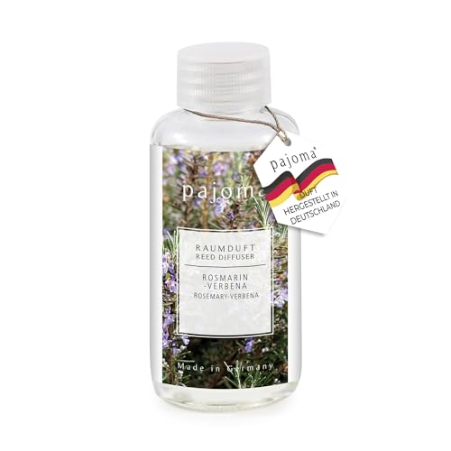 pajoma® Raumduft Nachfüllflasche 100 ml, Rosmarin | Nachfüller für Lufterfrischer | intensiver und hochwertiger Duft in Premium Qualität von pajoma