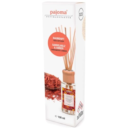 pajoma Raumduft Sandelholz & Amber, 1er Pack (1 x 100 ml) von pajoma