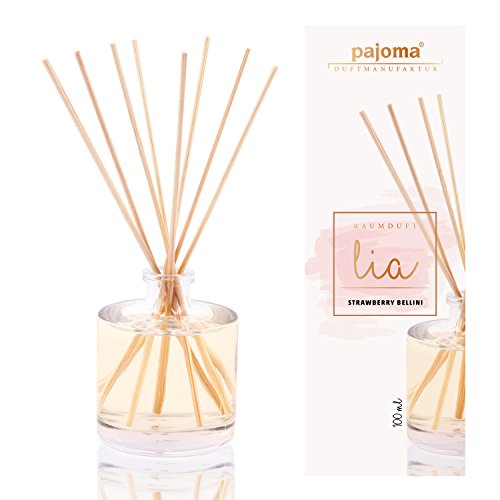 pajoma Raumduft Strawberry Bellini, 100ml Lia Roségold Edition von pajoma