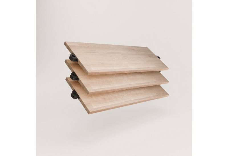 pamo. design Einlegeboden höhenverstellbare Regalböden, kompatibel mit pamo Kleiderstangen (Set, 3) von pamo. design