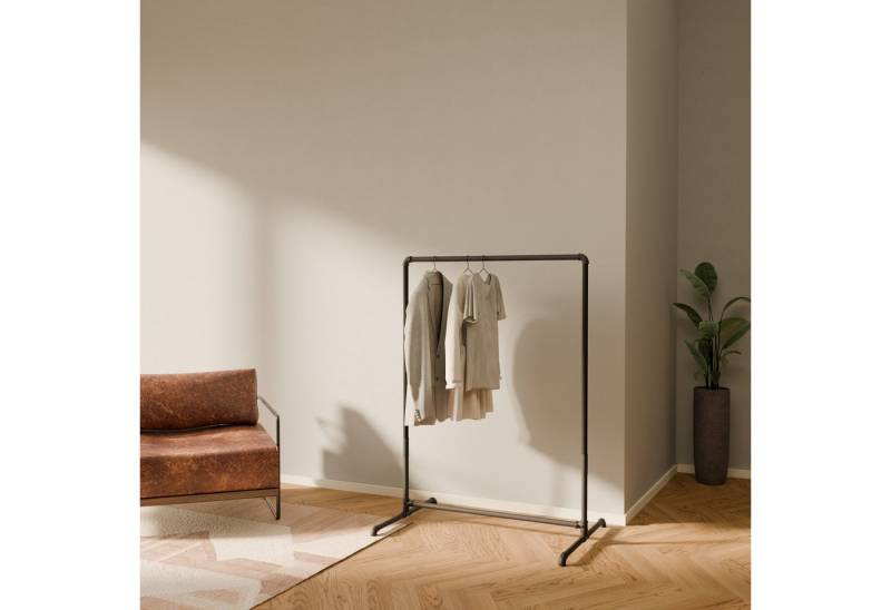 pamo. design Kleiderständer LAS, (Kleiderstange ohne Bohren), Offene und freistehende Kleiderstange von pamo. design