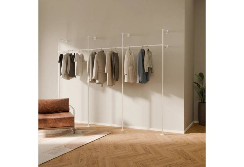 pamo. design Kleiderständer offener Kleiderschrank KIM, Garderobenständer im Industrie Design zur Wandmontage pamo. design Kleiderständer offener Kleiderschrank KIM, Garderobenständer im Industrie Design zur Wandmontage von pamo. design