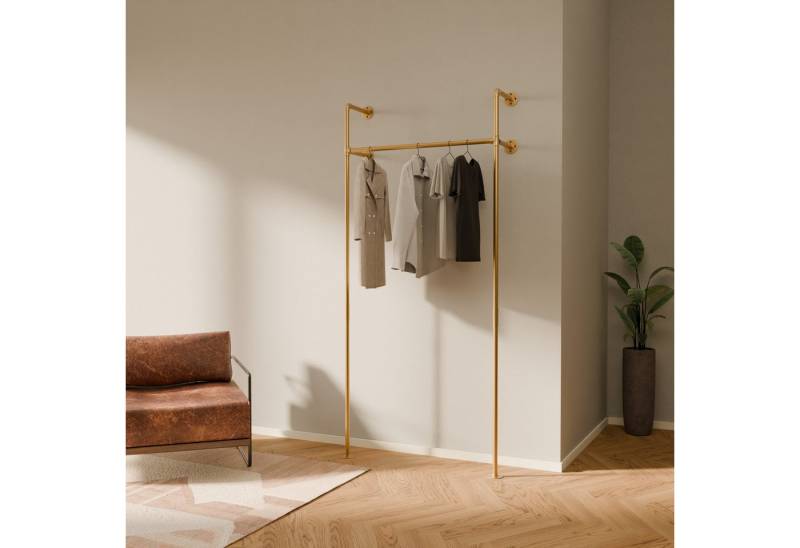 pamo. design Kleiderständer offener Kleiderschrank KIM, Garderobenständer im Industrie Design zur Wandmontage pamo. design Kleiderständer offener Kleiderschrank KIM, Garderobenständer im Industrie Design zur Wandmontage von pamo. design