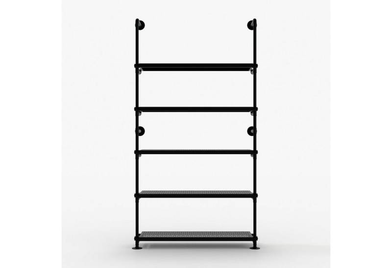 pamo. design Wandregal LENNE, Regal zur Wandmontage mit 5 Metall-Ablageflächen von pamo. design