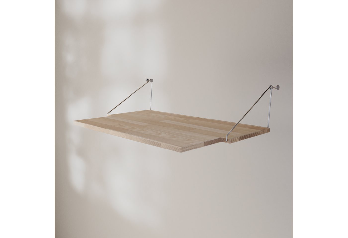 pamo. design Wandregal Modulares Regalsystem STAKK Dekoregal, Set, Modulares Skandi-Regal aus Esche & Stahl, bis 50 kg, Made in Europe pamo. design Wandregal Modulares Regalsystem STAKK Dekoregal, Set, Modulares Skandi-Regal aus Esche & Stahl, bis 50 kg, Made in Europe von pamo. design