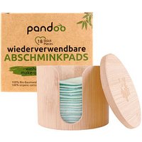 pandoo Abschminkpads waschbar 1-lagig weiß, 18 St. von pandoo