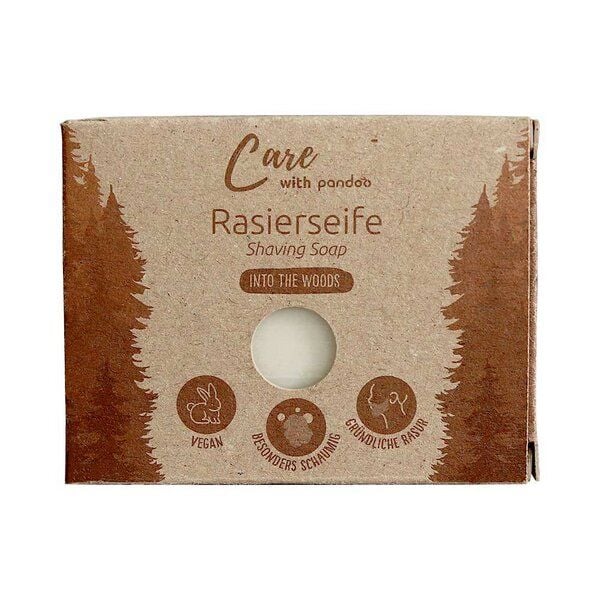 pandoo Feste Rasierseife - Dreamy Care | Into the woods - 100g - Naturkosmetik pandoo Feste Rasierseife - Dreamy Care | Into the woods - 100g - Naturkosmetik von pandoo