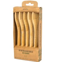Pandoo Besteck Aus 100% Natürlichem Bambus | 5Er Set Löffel, Messer Oder Gabeln von pandooShop