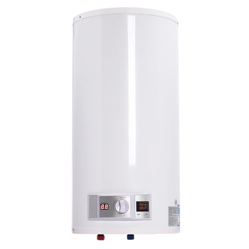 panfudongk 2000W Elektrischer Warmwasserboiler Warmwasserspeicher Wassererhitzer Boiler Wasserboiler Wasserbereiter 80 Liter, Wandmontierter Boiler für Küche und Bad, Edelstahl mit Emaille von panfudongk