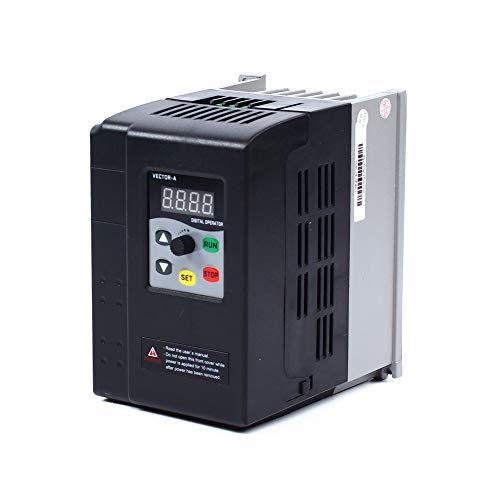 Frequenzumrichter Industrieinverter Wechselrichter Spannungswandler 380V 2.2KW 3-Phasen 5.8A Inverter 15.4 * 14.5 * 10cm 1.15kg von panfudongk