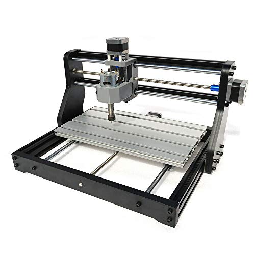 Gravurmaschine DIY Kit 2IN1 CNC Fräsmaschine, Holz, Acryl, PVC, PCB, Graviermaschine für Windows 10. 300x180x45mm Arbeitsbereich, ER11 Spindel, GRBL Steuerung. von panfudongk