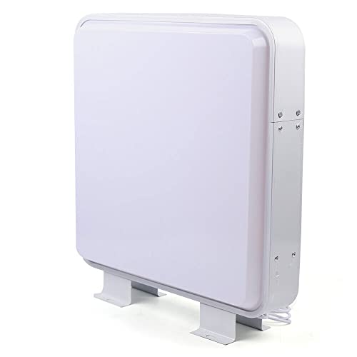 LED Doppelseitige Quadrat Leuchtkasten | Wasserdicht | Acryl Aluminium Rahmen | Modernes LED Werbeschild | 50 * 50cm Wandmontage | Außen & Innen von panfudongk