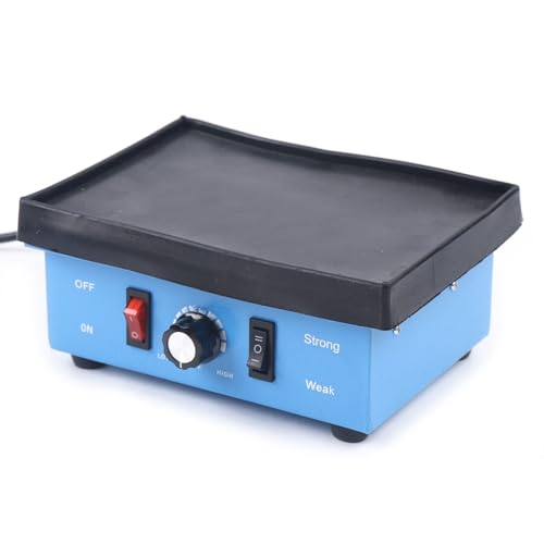 Labor Rüttler Vibrator Technik Labor Gipsmodell 130W 220V Blau geeignet für die Herstellung von Gipsmodellen im mechanischen Bereich vibrationsintensität einstellbar langlebig und einfach zu reinigen von panfudongk