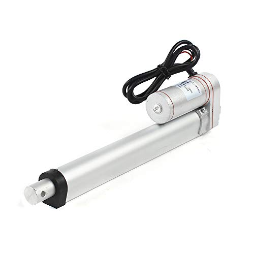 Linearantrieb 12V DC Linearmotor Linear Actuator Linearaktuator DC Motor mit Fernbedienung und Montageset ideal für Automatisierung Anwendungen (1, 12V, 200mm) von panfudongk