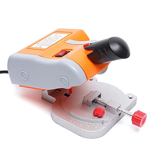 Mini Tisch Kappsäge Kapp und Gehrungssäge mit Präzisions-Tischsäge, Schnellarbeitsstahlklinge, 7800 U/min, 220V, leicht & tragbar von panfudongk