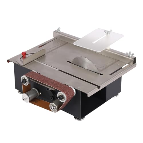 Mini Tischkreissäge Tischsäge DIY Schneidemaschine mit Schleifband und 200W Motor für Holzschneiden Metall Schneiden und Heimwerker Anwendungen 33mm Mini Tischkreissäge Tischsäge DIY Schneidemaschine mit Schleifband und 200W Motor für Holzschneiden Metall Schneiden und Heimwerker Anwendungen 33mm von panfudongk