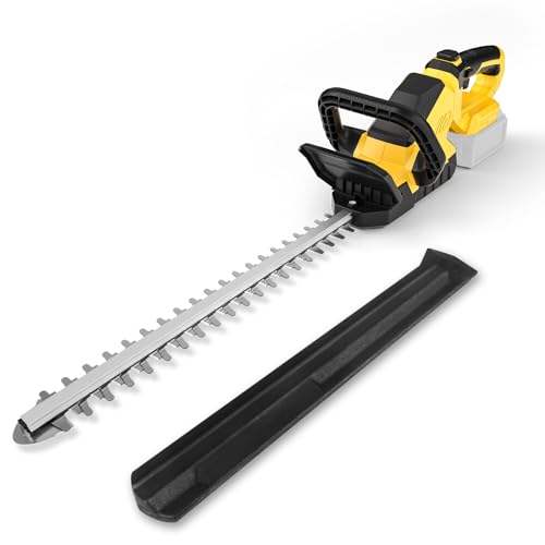 Akku Grasschere Strauchschere Set kompatibel mit Dewalt 18V 20V, gartenschere Heckenschere Handheld rasenschere 52cm 20.5inch Strauchtrimmer Grasmesser Strauchscherenmesser (ohne Akku) von panthem