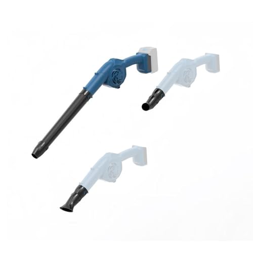 panthem Akku Laubbläser Gebläse Klein bläser Mini Luftgebläse kabellose kompatibel mit Bosch GBA 18V (ohne Akkus), für Rasenpflege Laubblasen Elektrisch Luftbläser zum Wegblasen von Laub, Schnee von panthem