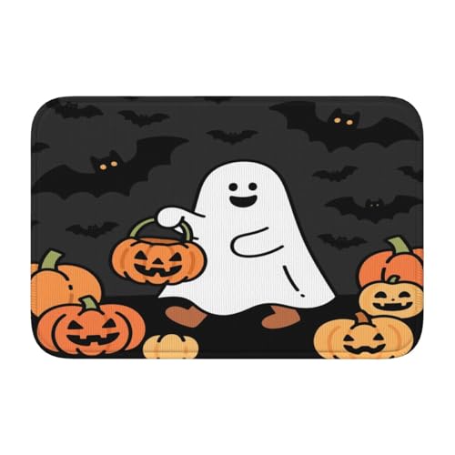 panverix Halloween-Kürbis-Badematte, rutschfest, für Boden, 60 x 40 cm panverix Halloween-Kürbis-Badematte, rutschfest, für Boden, 60 x 40 cm von panverix