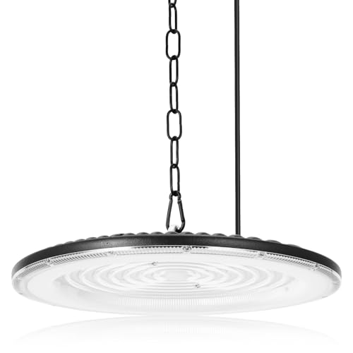 papasbox 500W LED Werkstatt Deckenleuchte Werkstattleuchte Kaltweiß Deckenstrahler | Werkstattlampe LED Hallenbeleuchtung Hallenstrahler Industrielampe von papasbox