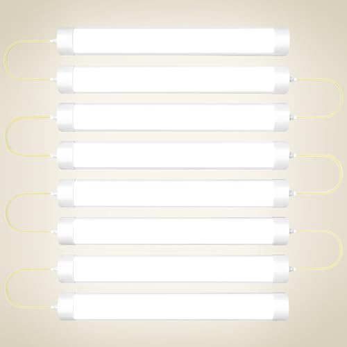 papasbox 8 Stück LED Leuchtstoffröhre 90cm | Feuchtraumleuchte Röhre 30W LED Deckenleuchte Lampe | 4500K Neutralweiß Leuchtstofflampe für Keller Werkstatt Garage Küche papasbox 8 Stück LED Leuchtstoffröhre 90cm | Feuchtraumleuchte Röhre 30W LED Deckenleuchte Lampe | 4500K Neutralweiß Leuchtstofflampe für Keller Werkstatt Garage Küche von papasbox