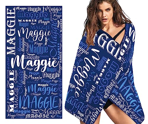 papasgix Badetuch mit Namen 76x152cm Mikrofaser Personalisiertes Strandtuch Leicht und Schnelltrocknend Saunatuch Badehandtuch Duschtuch für Reise, Strand, Sauna papasgix Badetuch mit Namen 76x152cm Mikrofaser Personalisiertes Strandtuch Leicht und Schnelltrocknend Saunatuch Badehandtuch Duschtuch für Reise, Strand, Sauna von papasgix