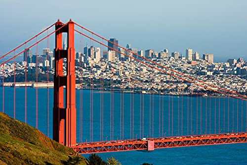 BILD TAPETE PAPERMOON, Golden Gate Bridge,VLIES Fototapete, Digitaldruck, ink. KLEISTER, verschiedene Größen von papermoon