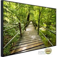 papermoon Infrarotheizung »EcoHeat - Bridge Walk«, Matt-Effekt - bunt von papermoon