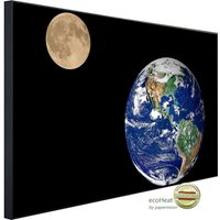 papermoon Infrarotheizung »EcoHeat - Erde und Mond«, Matt-Effekt - bunt papermoon Infrarotheizung »EcoHeat - Erde und Mond«, Matt-Effekt - bunt von papermoon
